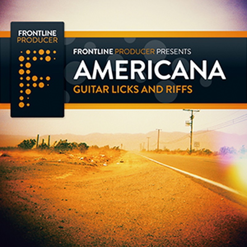 FRONTLINE PRODUCER AMERICANA GUITAR LICKS AND RIFFS(オンライン納品)(2時間以内に納品)