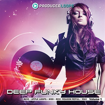 PRODUCER LOOPS DEEP FUNKY HOUSE VOL.1(オンライン納品)(2時間以内に納品)