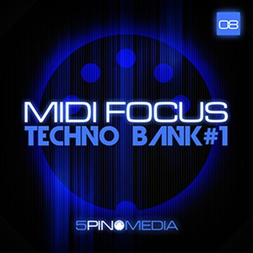 5PIN MEDIA MIDI FOCUS-TECHNO BANK #1(オンライン納品)(2時間以内に納品)