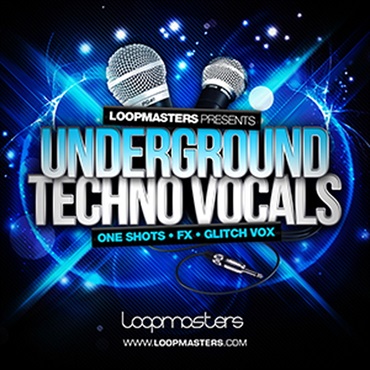 LOOPMASTERS UNDERGROUND TECHNO VOCALS(オンライン納品)(2時間以内に納品)