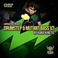 【厳選サンプルパック・シンセプリセットが約40%OFF！】KANJI KINETIC - DRUMSTEP AND MUTANT BASS VOL 2(オンライン納品)(2時間以内に納品)