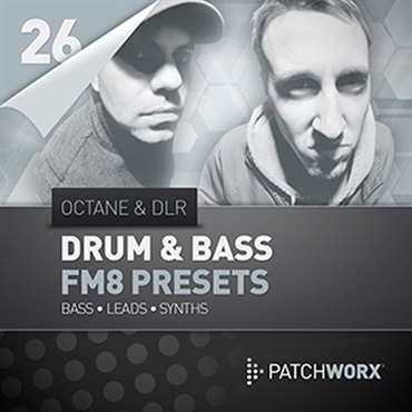 LOOPMASTERS OCTANE & DLR - DRUM & BASS FM8 PRESETS(オンライン納品)(2時間以内に納品)