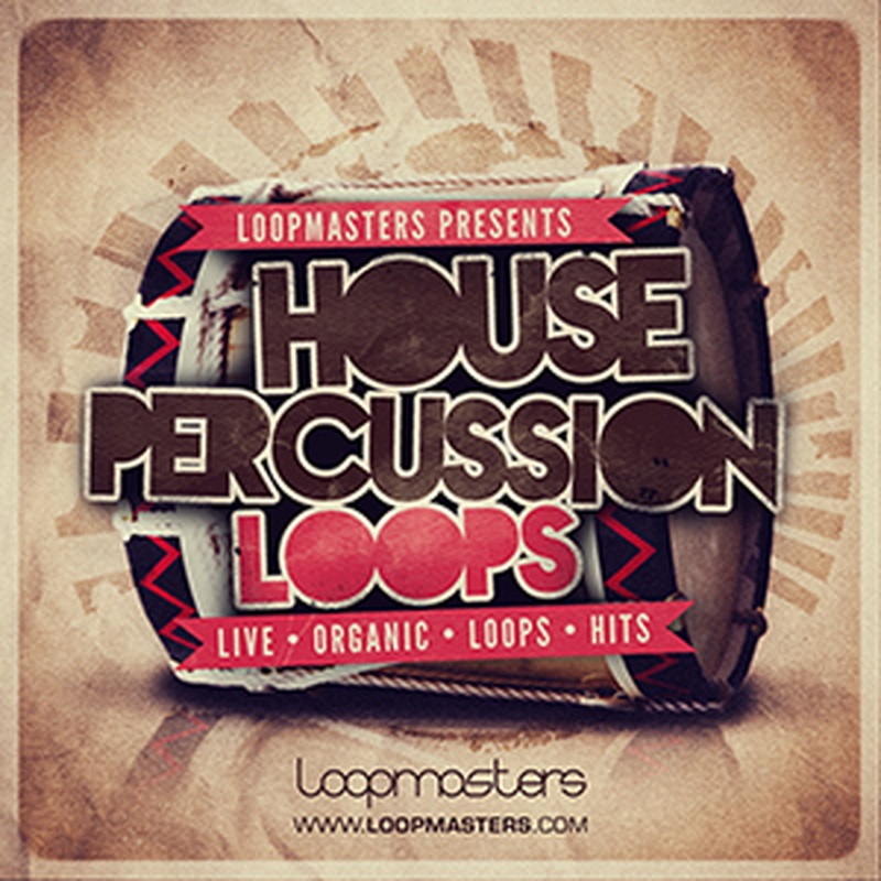 LOOPMASTERS HOUSE PERCUSSION LOOPS(オンライン納品)(2時間以内に納品)