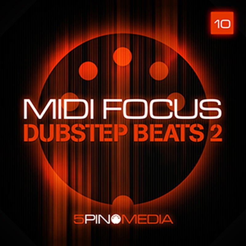 5PIN MEDIA MIDI FOCUS - DUBSTEP BEATS 2(オンライン納品)(2時間以内に納品)