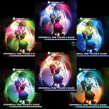 PRODUCER LOOPS COMMERCIAL RNB - TRANCE & DANCE BUNDLE (1-6)(オンライン納品)(2時間以内に納品)