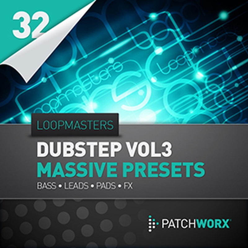 LOOPMASTERS LOOPMASTERS PRESENTS DUBSTEP SYNTHS V3 - MASSIVE(オンライン納品)(2時間以内に納品)