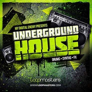 MY DIGITAL ENEMY PRESENTS UNDERGROUND HOUSE(オンライン納品)(2時間以内に納品)