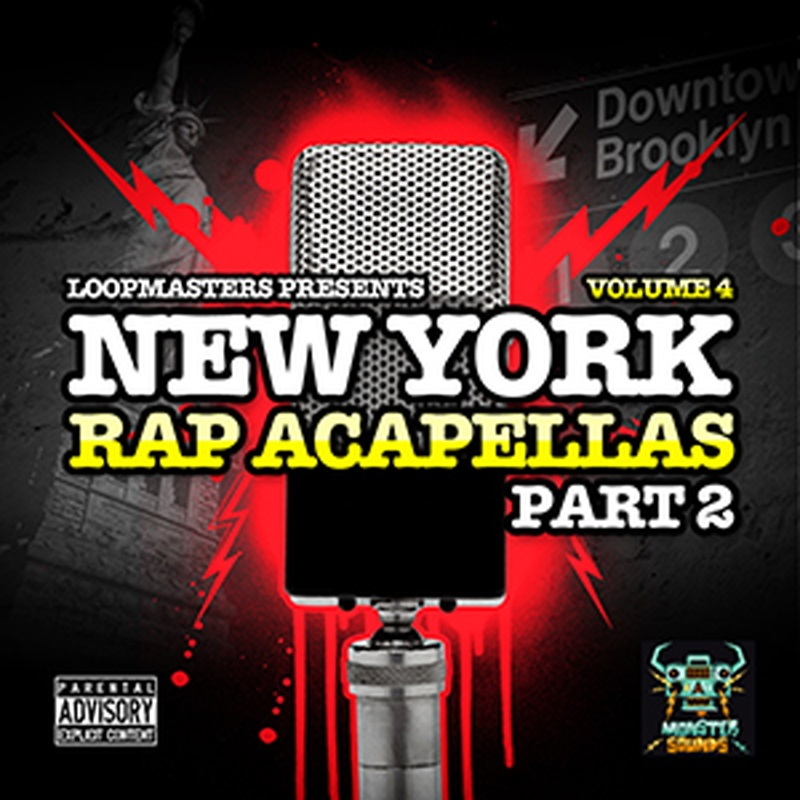 MONSTER SOUNDS NEW YORK RAP ACAPELLAS PART 2(オンライン納品)(2時間以内に納品)
