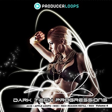 PRODUCER LOOPS DARK TECH PROGRESSIONS VOL 4(オンライン納品)(2時間以内に納品)