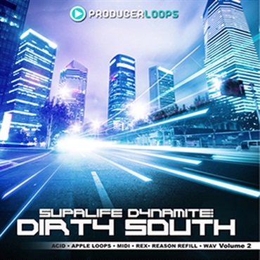 PRODUCER LOOPS SUPALIFE DYNAMITE - DIRTY SOUTH VOL 2(オンライン納品)(2時間以内に納品)