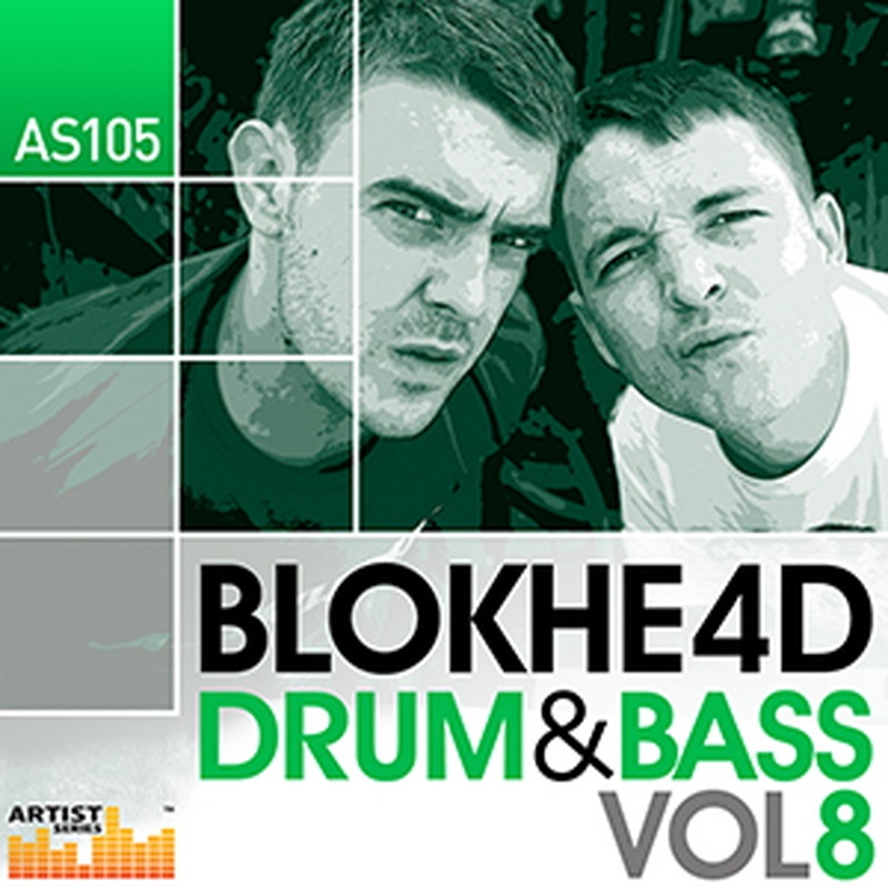 LOOPMASTERS BLOKHE4D - DRUM & BASS VOL. 8(オンライン納品)(2時間以内に納品)
