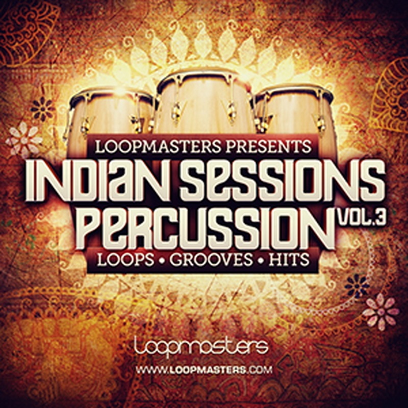 LOOPMASTERS INDIAN SESSIONS PERCUSSION VOL. 3(オンライン納品)(2時間以内に納品)