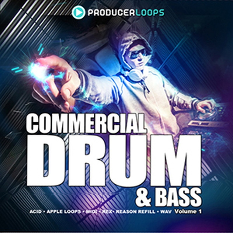 PRODUCER LOOPS COMMERCIAL DRUM & BASS VOL 1(オンライン納品)(2時間以内に納品)