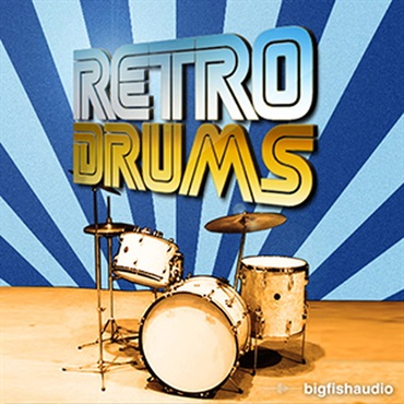 BIG FISH AUDIO RETRO DRUMS(オンライン納品)(2時間以内に納品)