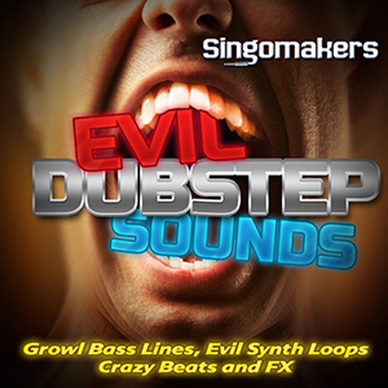 SINGOMAKERS EVIL DUBSTEP SOUNDS(オンライン納品)(2時間以内に納品)
