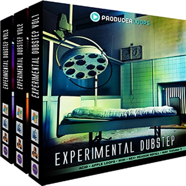 PRODUCER LOOPS EXPERIMENTAL DUBSTEP BUNDLE (VOLS 1-3)(オンライン納品)(2時間以内に納品)