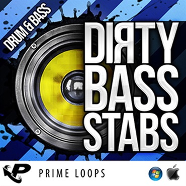 PRIME LOOPS DIRTY BASS STABS - D&B(オンライン納品)(2時間以内に納品)