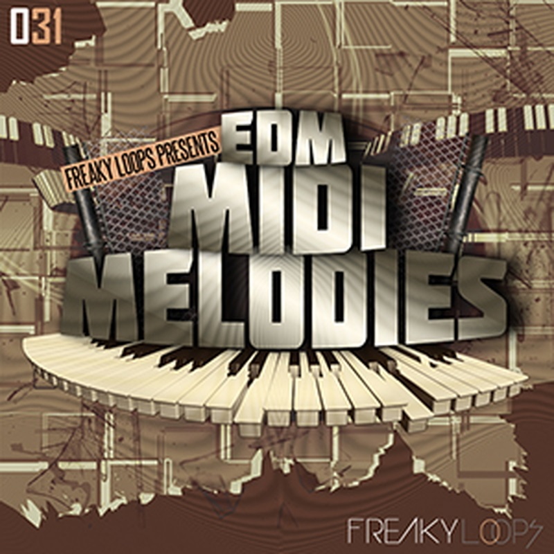 FREAKY LOOPS EDM MIDI MELODIES(オンライン納品)(2時間以内に納品)