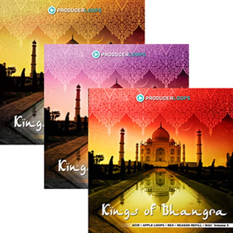 PRODUCER LOOPS KINGS OF BHANGRA BUNDLE (VOLS 1-3)(オンライン納品)(2時間以内に納品)