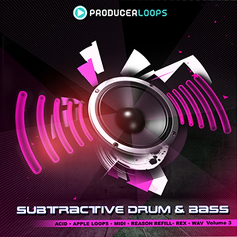 PRODUCER LOOPS SUBTRACTIVE DRUM & BASS VOL 3(オンライン納品)(2時間以内に納品)