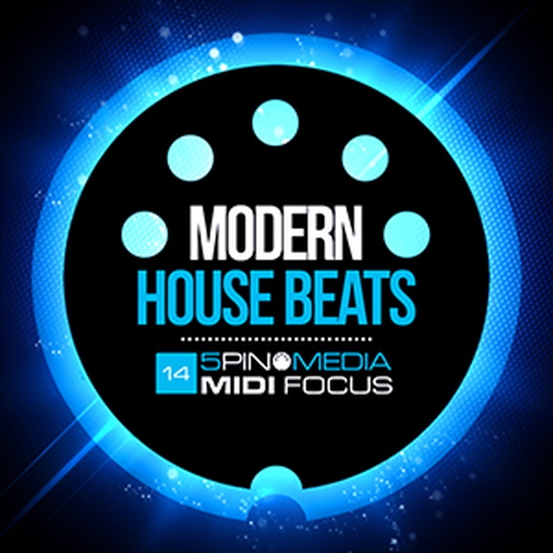 5PIN MEDIA MIDI FOCUS - MODERN HOUSE BEATS(オンライン納品)(2時間以内に納品)