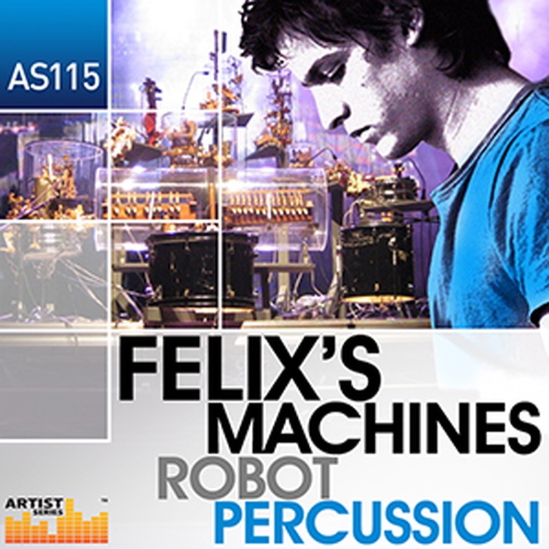 LOOPMASTERS FELIX'S MACHINES - ROBOT PERCUSSION(オンライン納品)(2時間以内に納品)