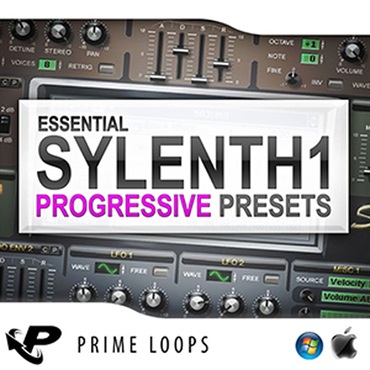 PRIME LOOPS ESSENTIAL PROGRESSIVE PRESETS FOR SYLENTH1(オンライン納品)(2時間以内に納品)
