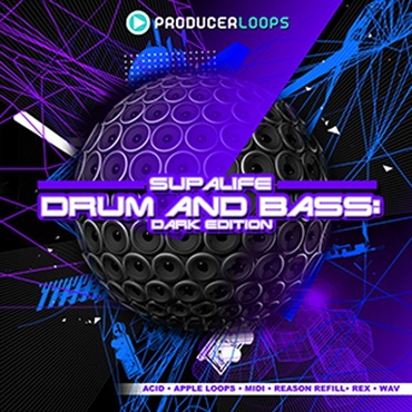 PRODUCER LOOPS SUPALIFE DRUM & BASS / DARK EDITION(オンライン納品)(2時間以内に納品)