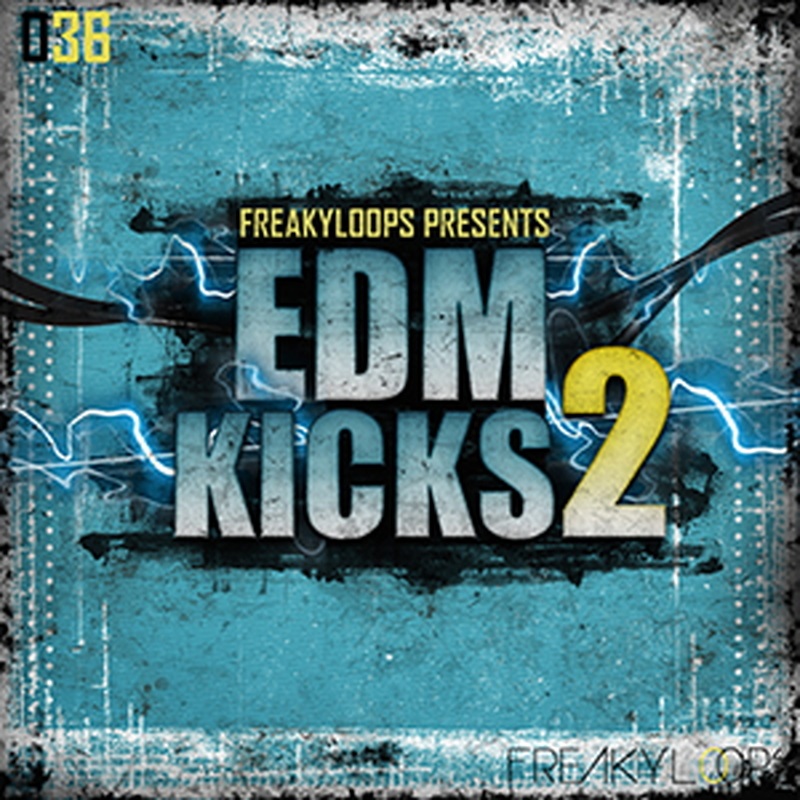FREAKY LOOPS EDM KICKS 2(オンライン納品)(2時間以内に納品)