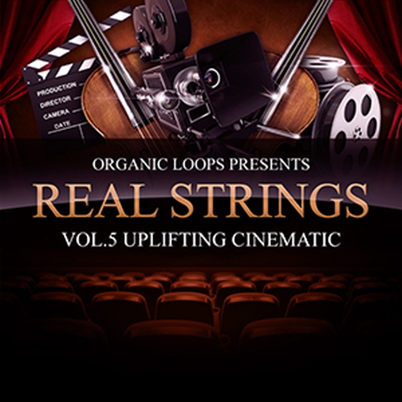 ORGANIC LOOPS REAL STRINGS VOL. 5 - UPLIFTING CINEMATIC(オンライン納品)(2時間以内に納品)