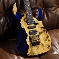 Ikebe 50th Anniversary j-custom IKRG50TH Buckeye Burl (Blue Reisn) SN.A25308