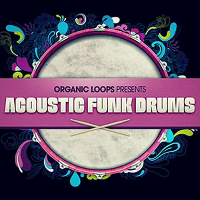ORGANIC LOOPS ACOUSTIC FUNK DRUMS(オンライン納品)(2時間以内に納品)