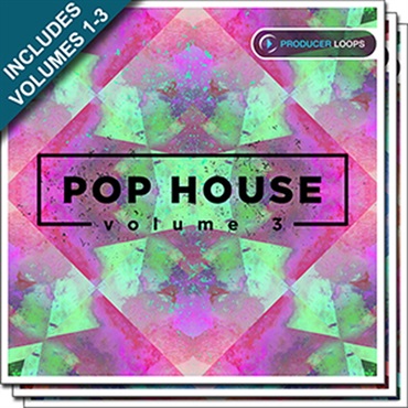 PRODUCER LOOPS POP HOUSE BUNDLE (VOLS 1-3)(オンライン納品)(2時間以内に納品)
