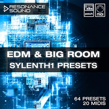 RESONANCE SOUND EDM & BIGROOM SYLENTH1(オンライン納品)(2時間以内に納品)
