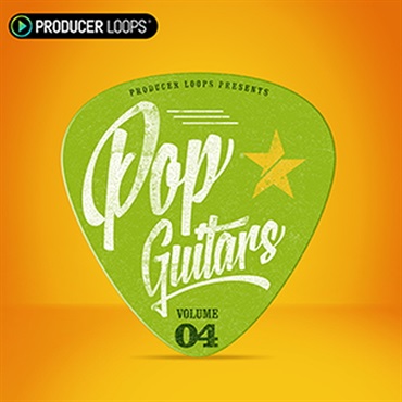 PRODUCER LOOPS POP GUITARS VOL 4(オンライン納品)(2時間以内に納品)