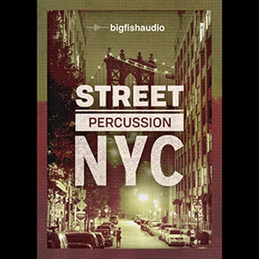 BIG FISH AUDIO STREET PERCUSSION NYC(オンライン納品)(2時間以内に納品)