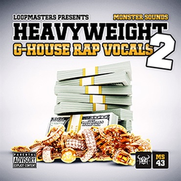 MONSTER SOUNDS HEAVYWEIGHT G-HOUSE RAP VOCALS VOL 2(オンライン納品)(2時間以内に納品)
