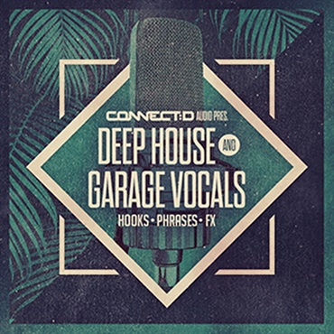 CONNECT:D AUDIO DEEP HOUSE & GARAGE VOCALS(オンライン納品)(2時間以内に納品)