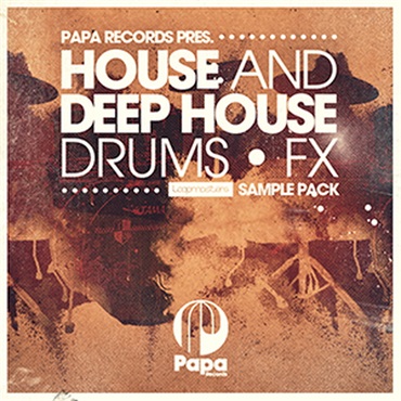 LOOPMASTERS PAPA RECORDS - HOUSE & DEEP HOUSE DRUMS & FX(オンライン納品)(2時間以内に納品)