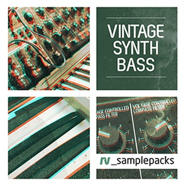 RV_samplepacks RV VINTAGE SYNTH BASS(オンライン納品)(2時間以内に納品)