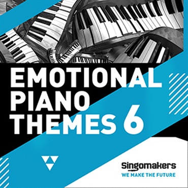 SINGOMAKERS EMOTIONAL PIANO THEMES VOL.6(オンライン納品)(2時間以内に納品)