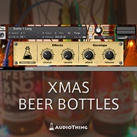 XMAS BEER BOTTLES(オンライン納品)(2時間以内に納品)