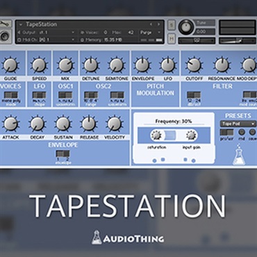 AUDIOTHING TAPESTATION(オンライン納品)(2時間以内に納品)