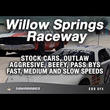SOUNDDOGS WILOW SPRINGS RACEWAY(オンライン納品)(2時間以内に納品)