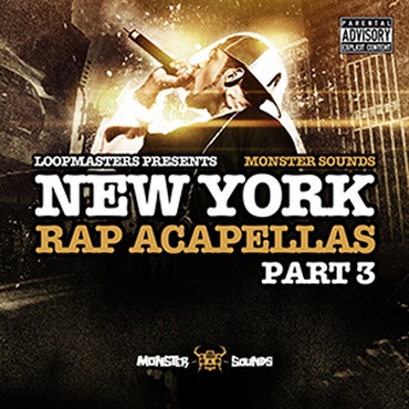NEW YORK RAP ACAPELLAS PART 3(オンライン納品)(2時間以内に納品)