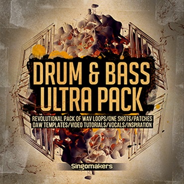 SINGOMAKERS DRUM & BASS ULTRA PACK(オンライン納品)(2時間以内に納品)