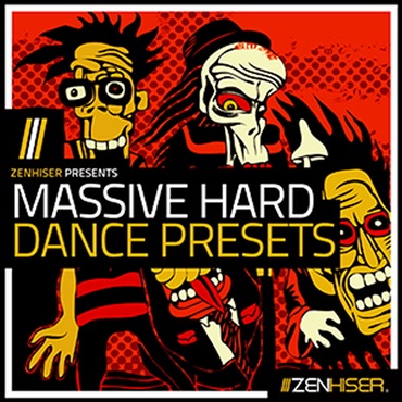 ZENHISER MASSIVE HARD DANCE PRESETS(オンライン納品)(2時間以内に納品)