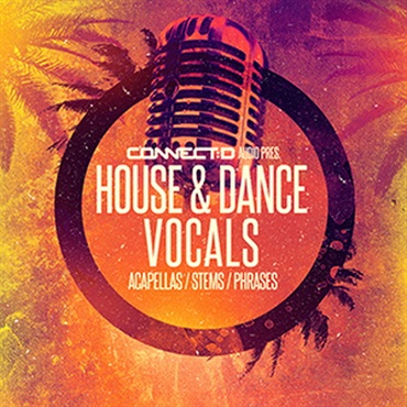 CONNECT:D AUDIO HOUSE & DANCE VOCALS(オンライン納品)(2時間以内に納品)