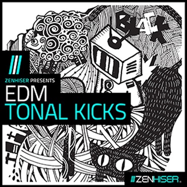EDM TONAL KICKS(オンライン納品)(2時間以内に納品)