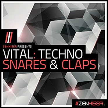 ZENHISER VITAL TECHNO SNARES & CLAPS(オンライン納品)(2時間以内に納品)
